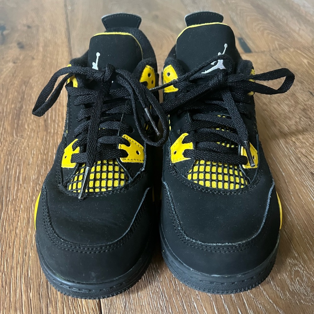 Kids Air Jordan 4 Retro Thunder